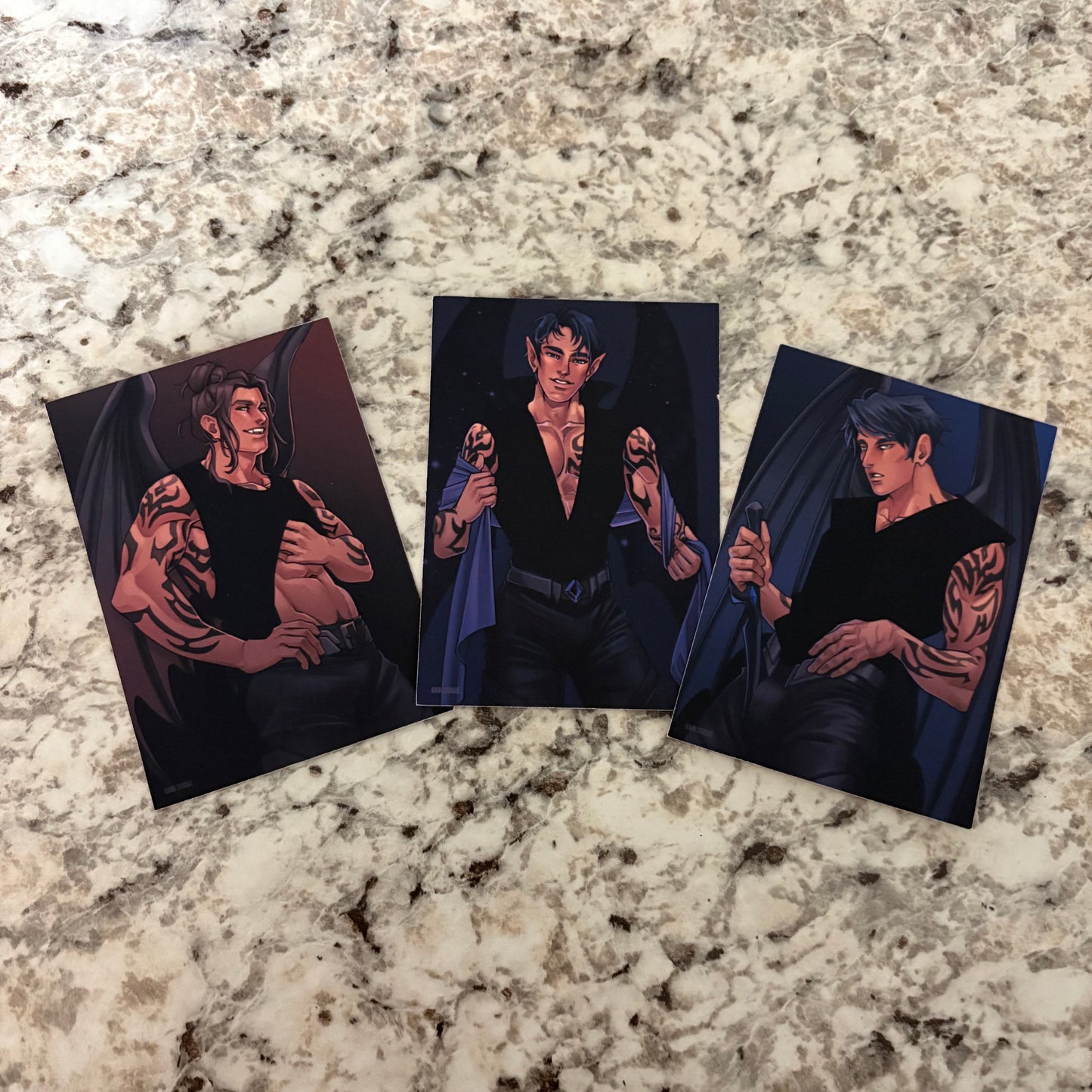 Steamy Batboy Stickers