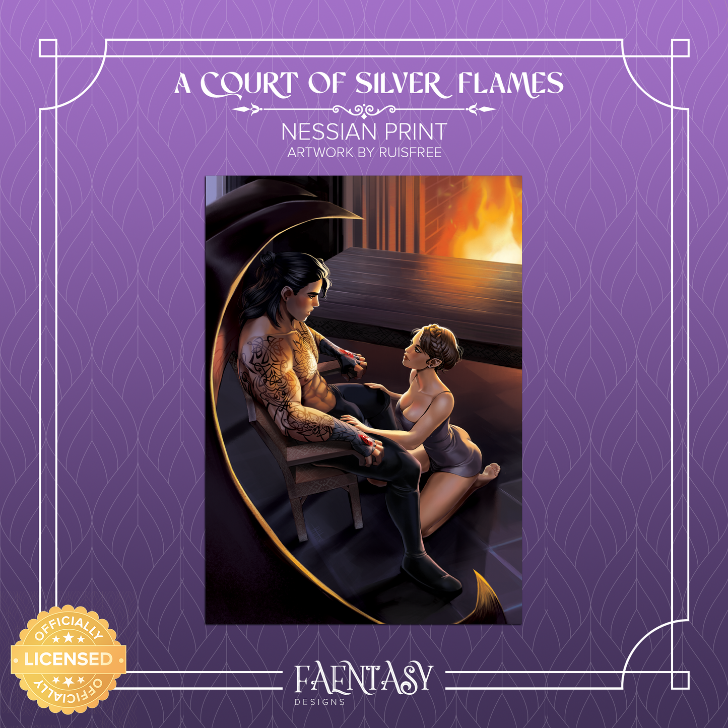 A Court of Silver Flames - Nessian Print