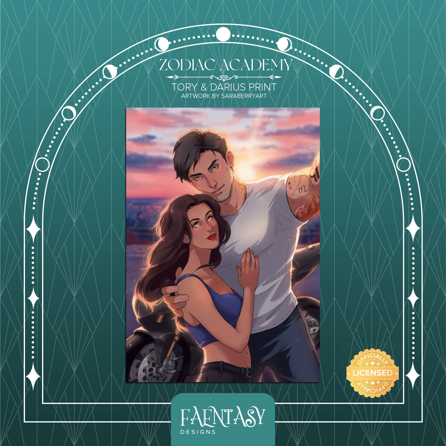 Let's Take a Ride - Tory and Darius Print