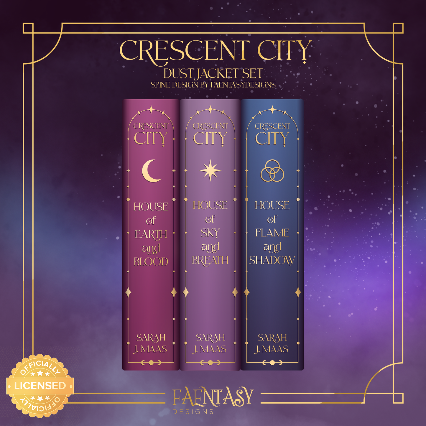 Crescent City Dust Jackets