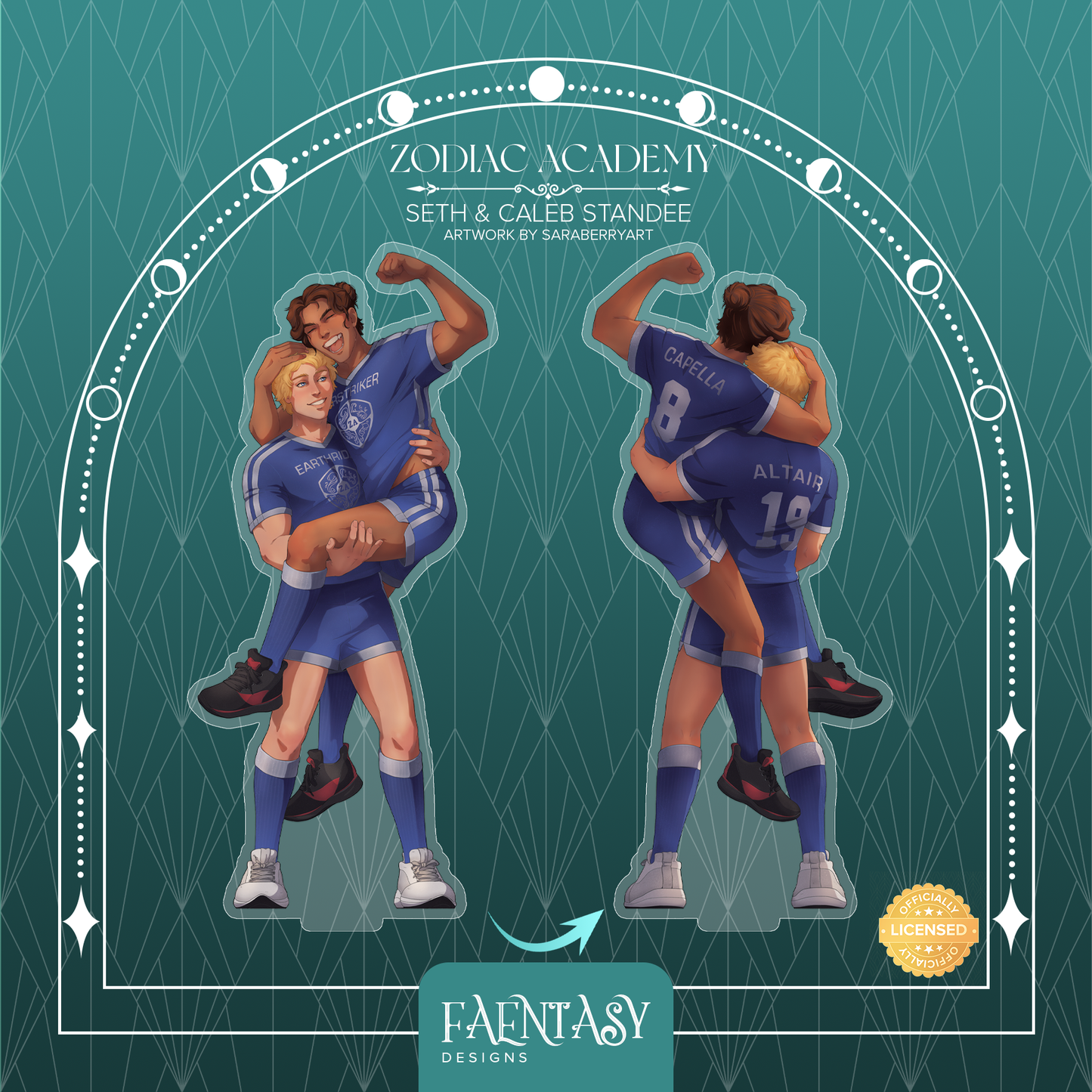 Pitball Standee - Seth and Caleb