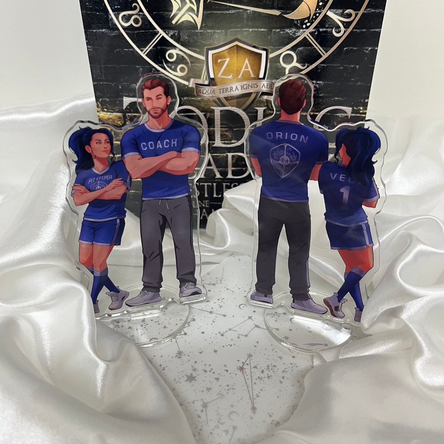 Pitball Standee - Darcy and Orion