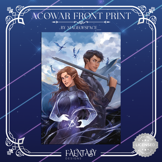 Feysand Warriors - ACOWAR Front print