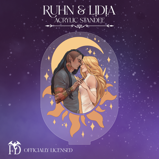 Ruhn & Lidia - Standee