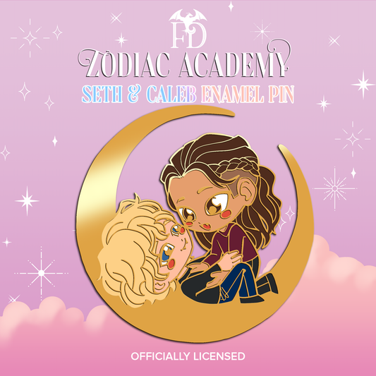 Seth & Caleb Enamel Pin