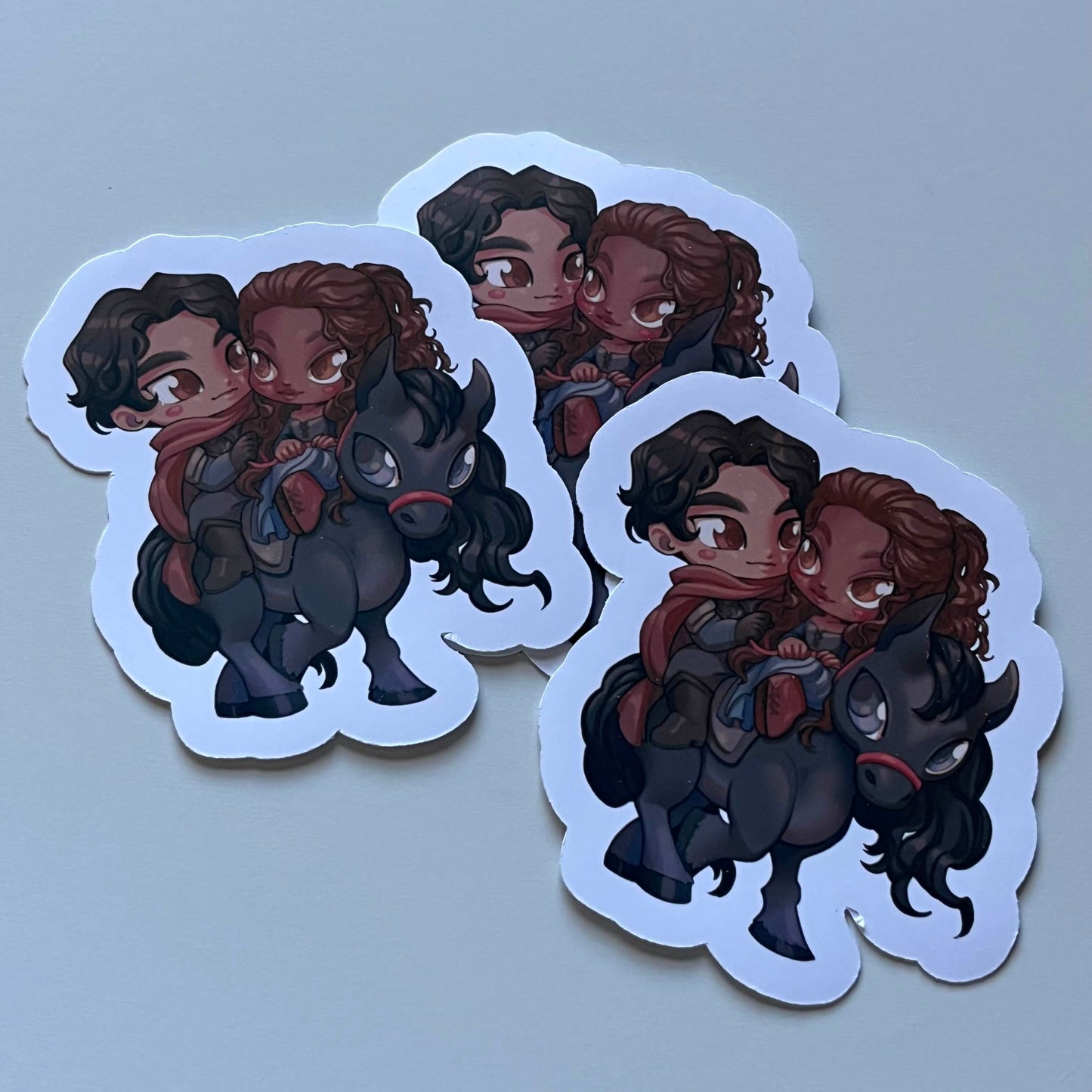 Maasverse Couples Chibi Stickers